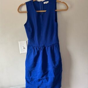 Madewell Royal Blue Mini Dress